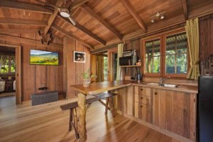 Unique timber cabin